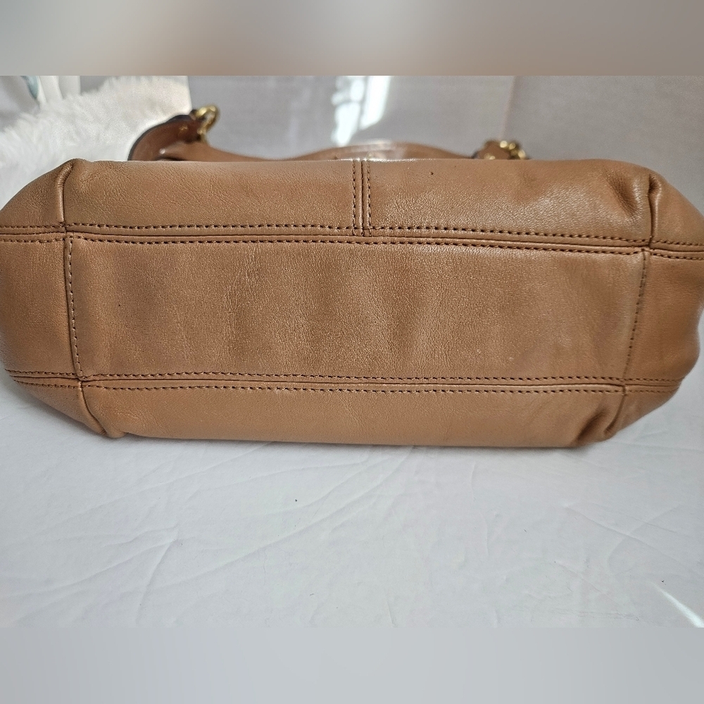 COACH MADISON HIPPIE SHOULDER BAG CAMEL C1381 F20114 - Picture 10 of 10